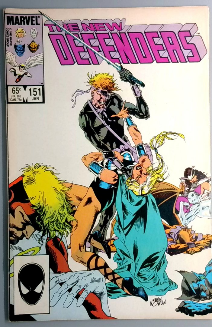Defenders #151 Manslaughter Joins Defenders Team Direct Edition Marvel 1986