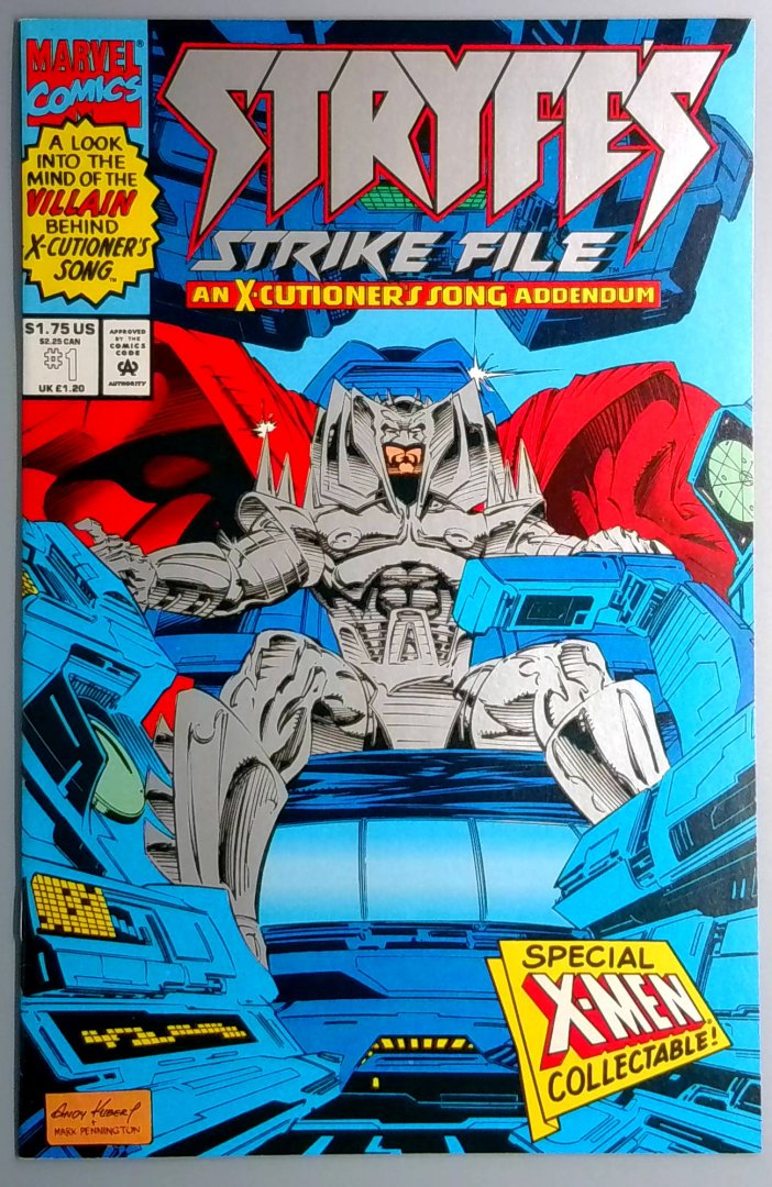 Stryfe's Strike File #1 NM- X-Cutioner's Song 1 - Marvel - Special Collectable