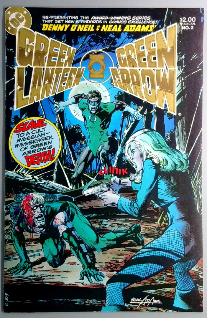 Green Lantern/green Arrow #2 VF DC 1983