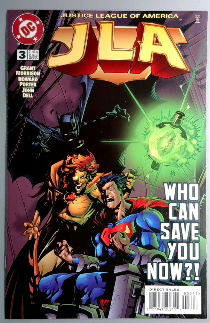 Jla #3 VF+ DC 1997