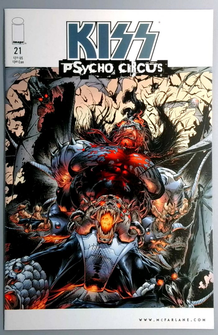 Kiss: the Psycho Circus #21 NM-  Image 1999