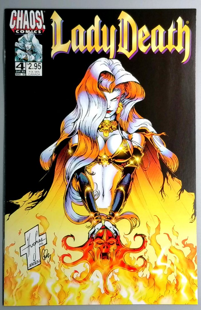 Lady Death: The Crucible #4 VF/NM Chaos 1997