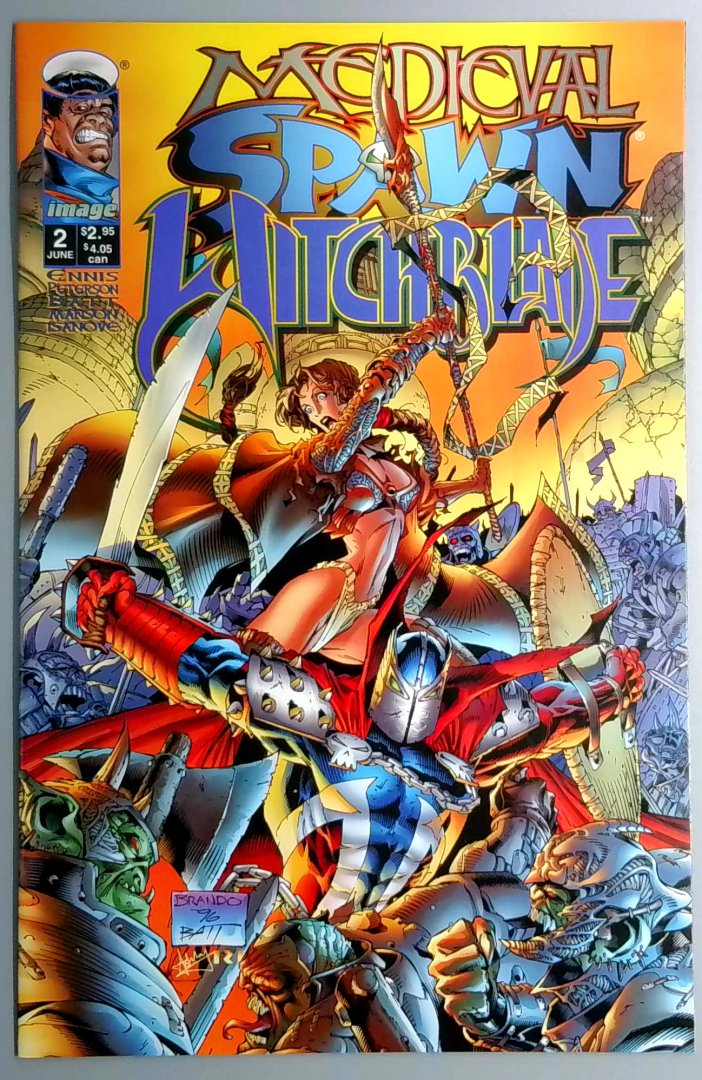 Medieval Spawn/Witchblade #2 NM- Image 1996