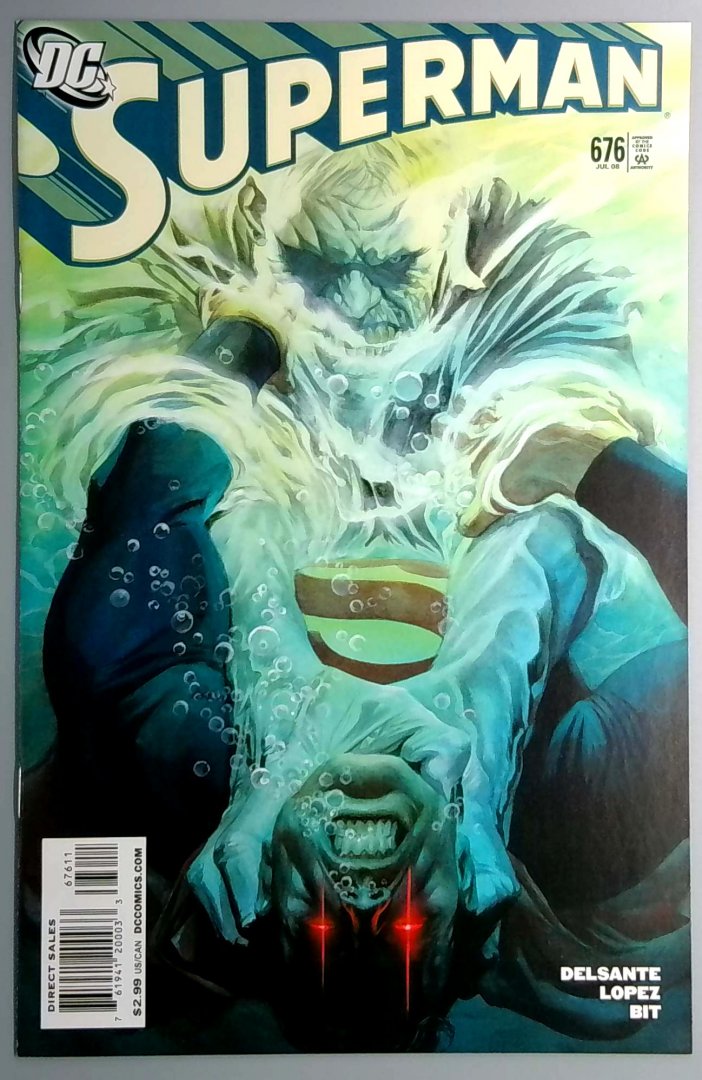 Superman #676 NM DC 2008