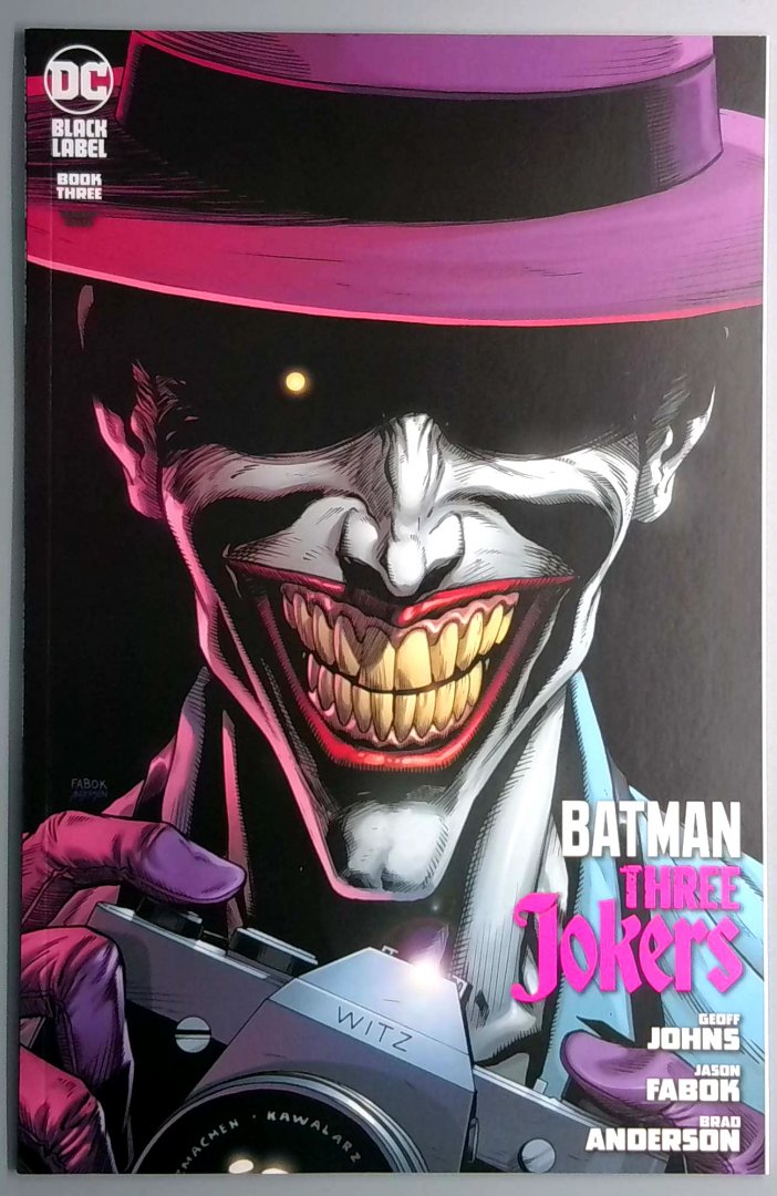 Batman: Three Jokers #3 NM- Book Three - DC