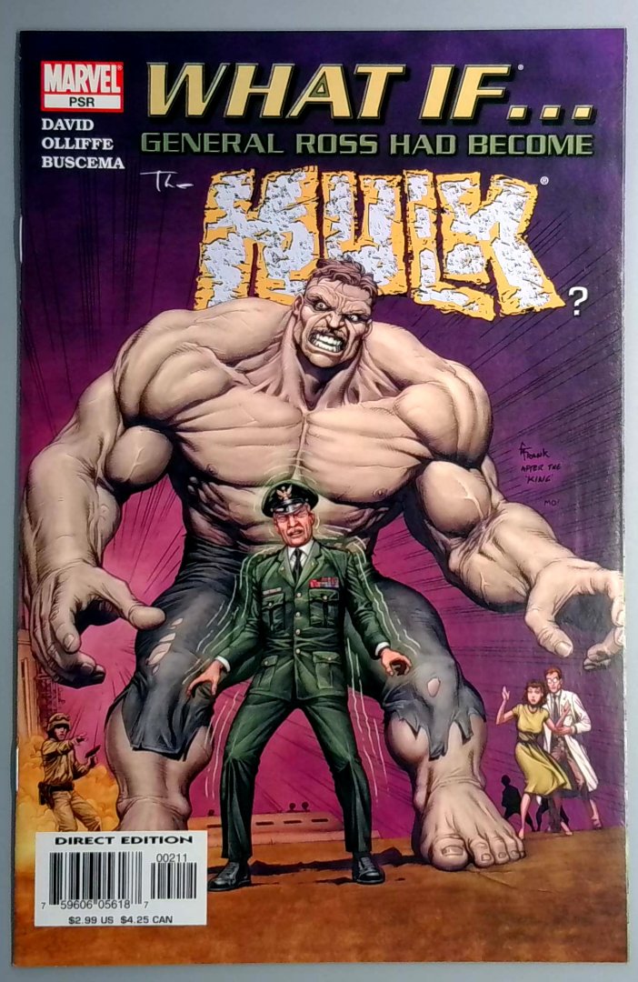 What If... General Ross Had Become Hulk? VF+ Marvel - 1