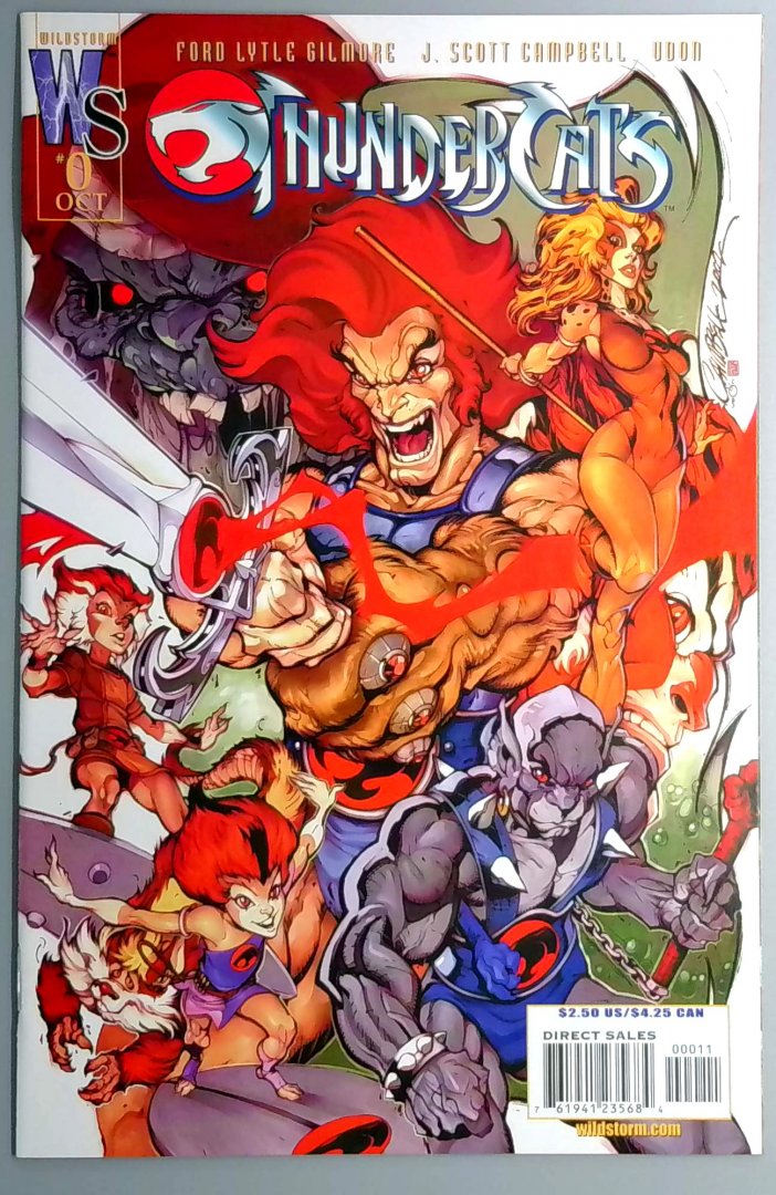 ThunderCats #0 NM- WildStrom 2002