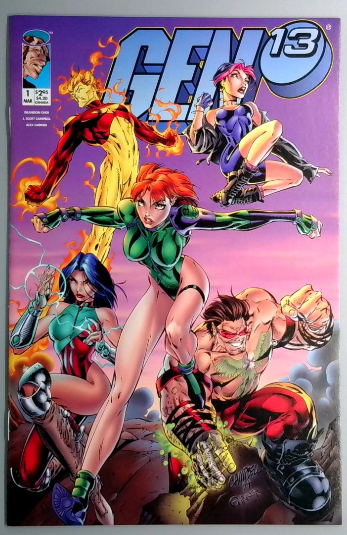 Gen 13 #1 NM Image 1995