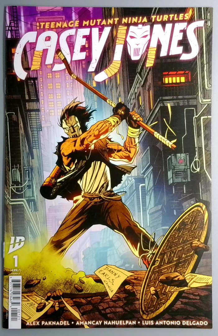 Teenage Mutant Ninja Turtles: Casey Jones #1 NM Idw 2025