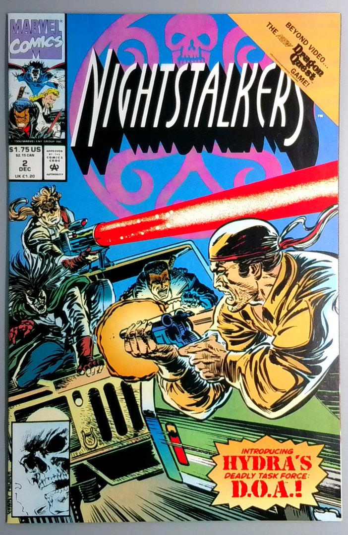 Nightstalkers #2 NM- Marvel 1992