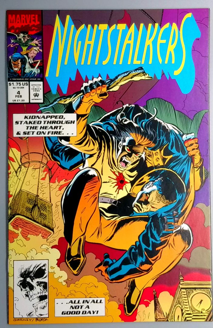 Nightstalkers #4 NM Marvel 1993