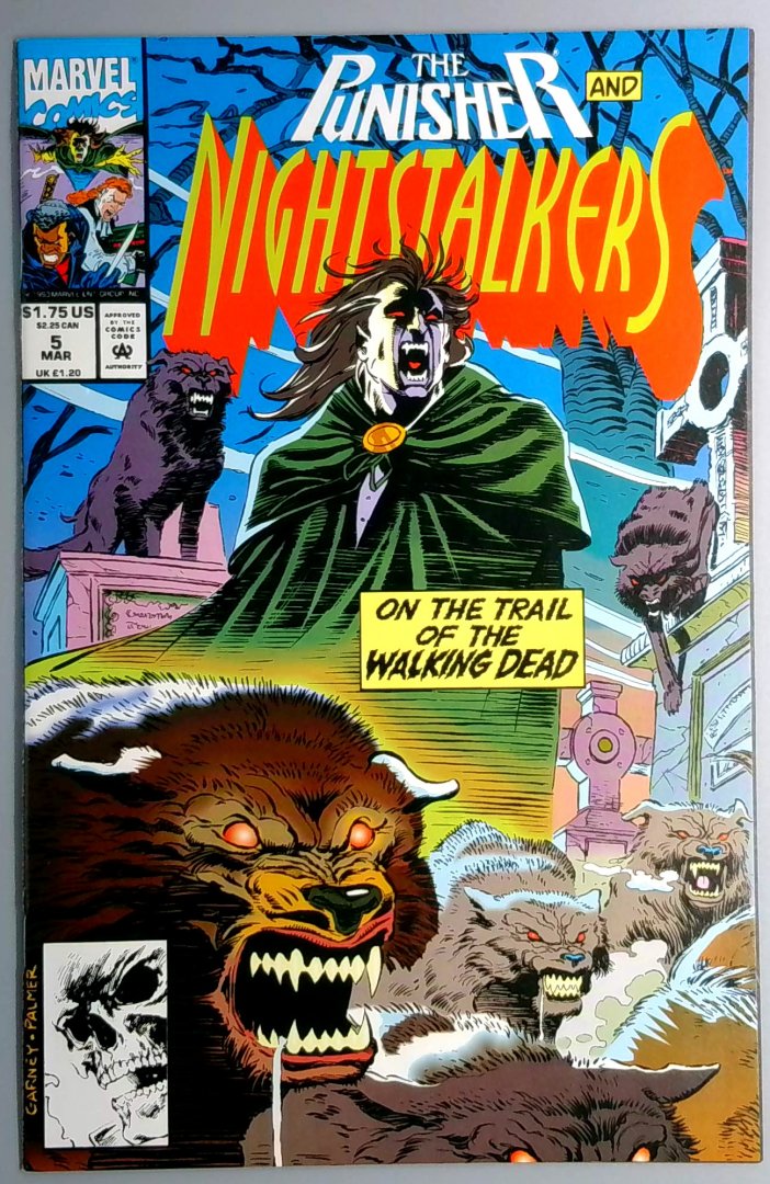 Nightstalkers #5 NM the Punisher Appears Marvel 1993
