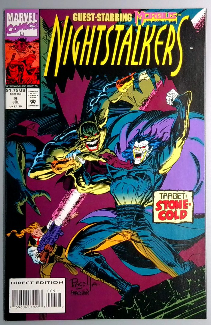 Nightstalkers #9 NM- Marvel 1993