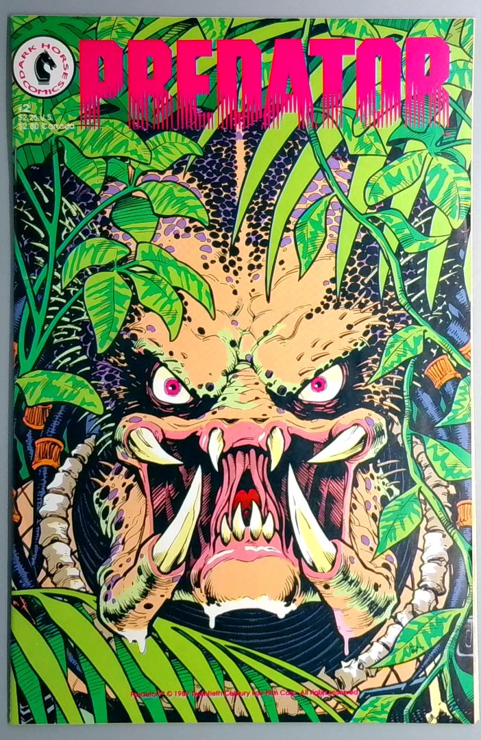 Predator #2 Dark Horse 1989