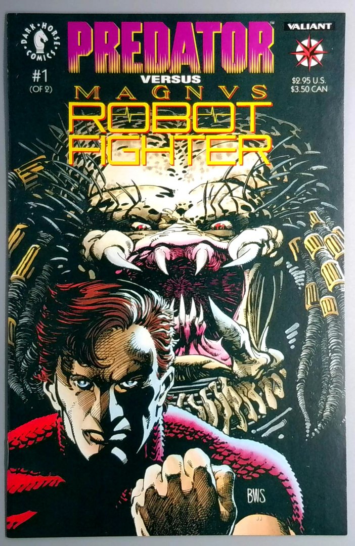 Predator Vs. Magnus, Robot Fighter #1 NM Dark Horse 1992