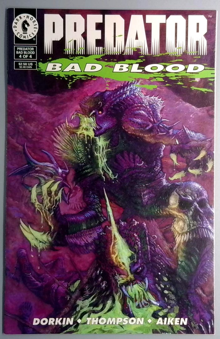 Predator: Bad Blood #4 NM Dark Horse 1993