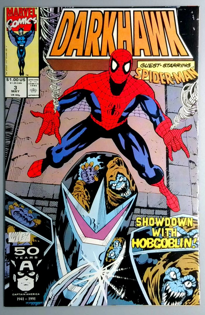 Darkhawk #3 VF 1st Appearance of Savage Steel james Zafar Marvel 1991