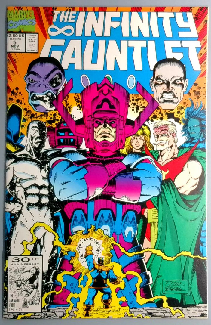 Infinity Gauntlet #5 NM Marvel 1991