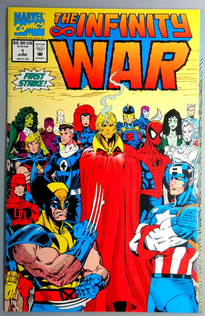 The Infinity War #1 NM Marvel 1992