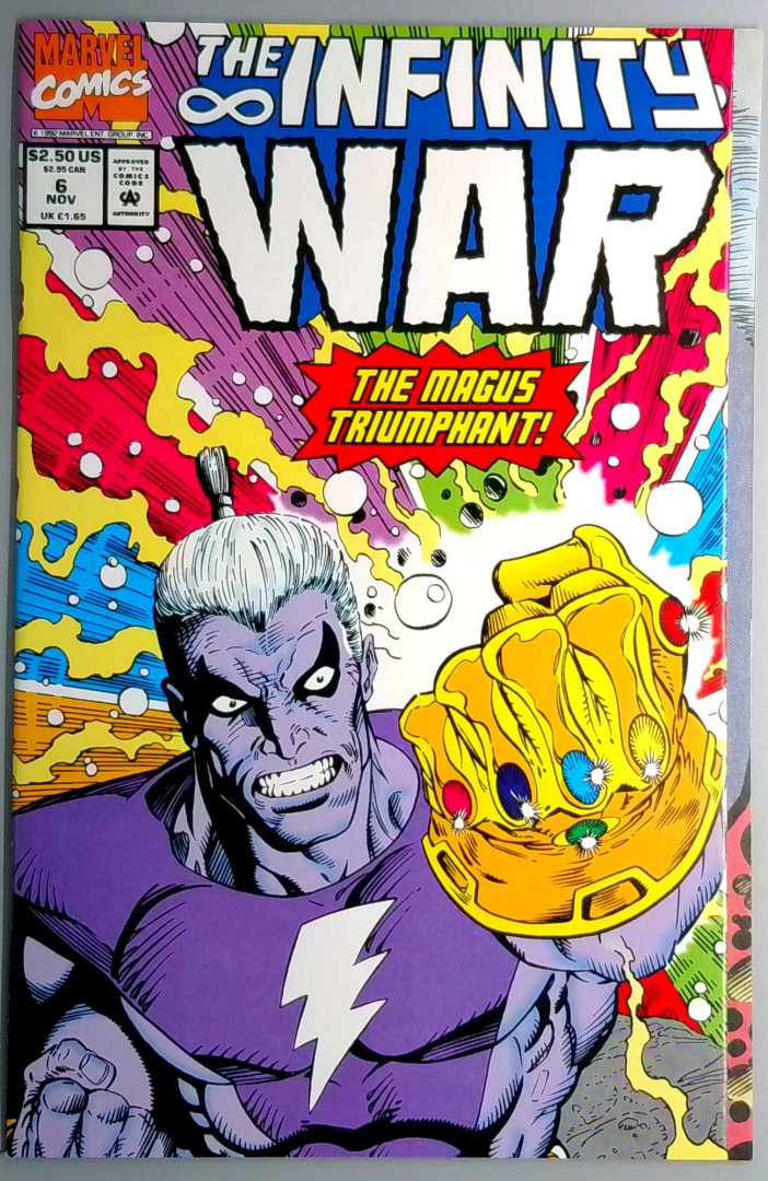 The Infinity War #6 NM Marvel 1992