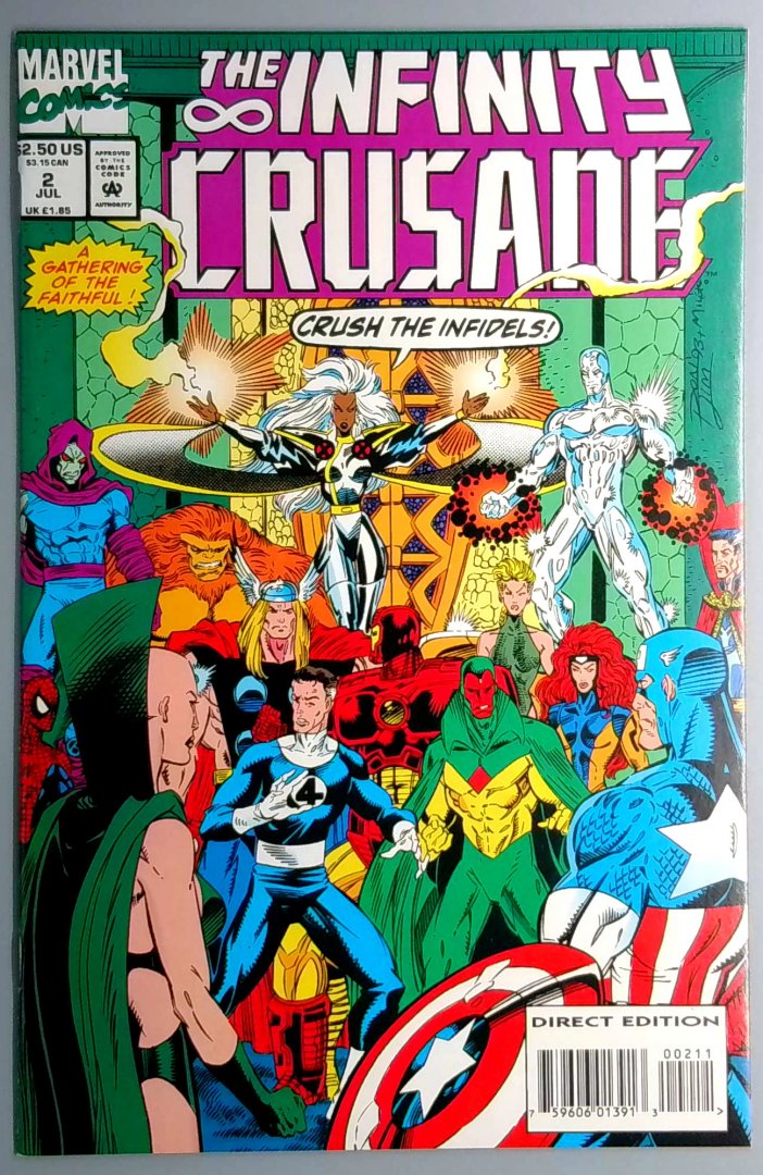 Infinity Crusade #2 VF Marvel 1993