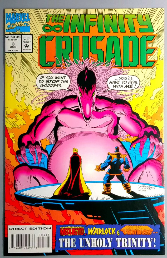 Infinity Crusade #3 VF+ Marvel 1993