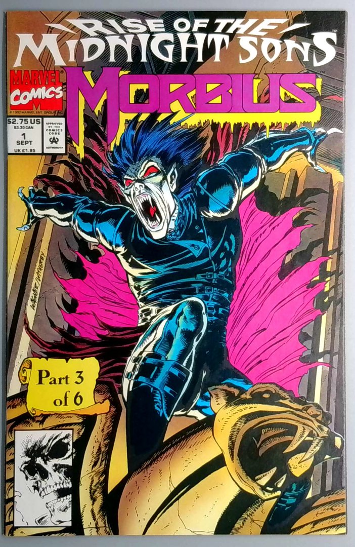 Morbius: the Living Vampire #1 NM Marvel 1992