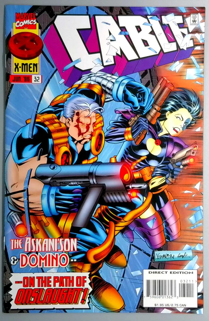 Cable #32 NM Onslaught Direct Edition Marvel 1996
