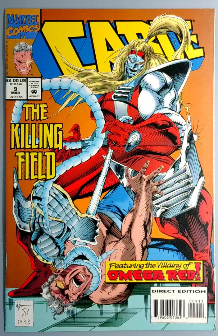 Cable #9 NM Marvel 1994