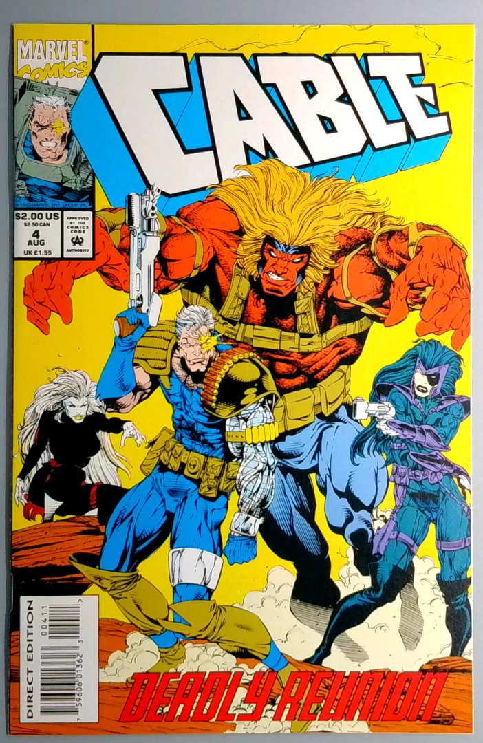 Cable #4 VF/NM Marvel 1993