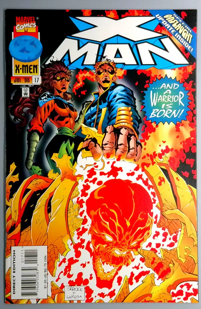 X-Man #17 NM Onslaught Prelude Marvel 1996