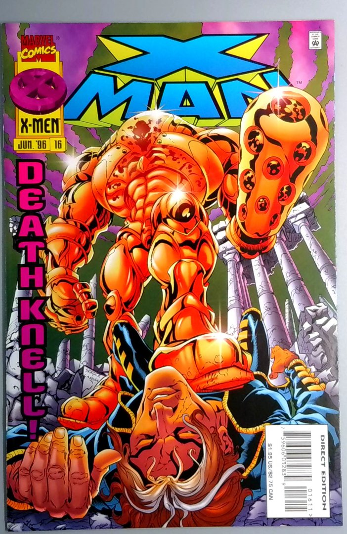 X-Man #16 NM Onslaught Prelude Marvel 1996
