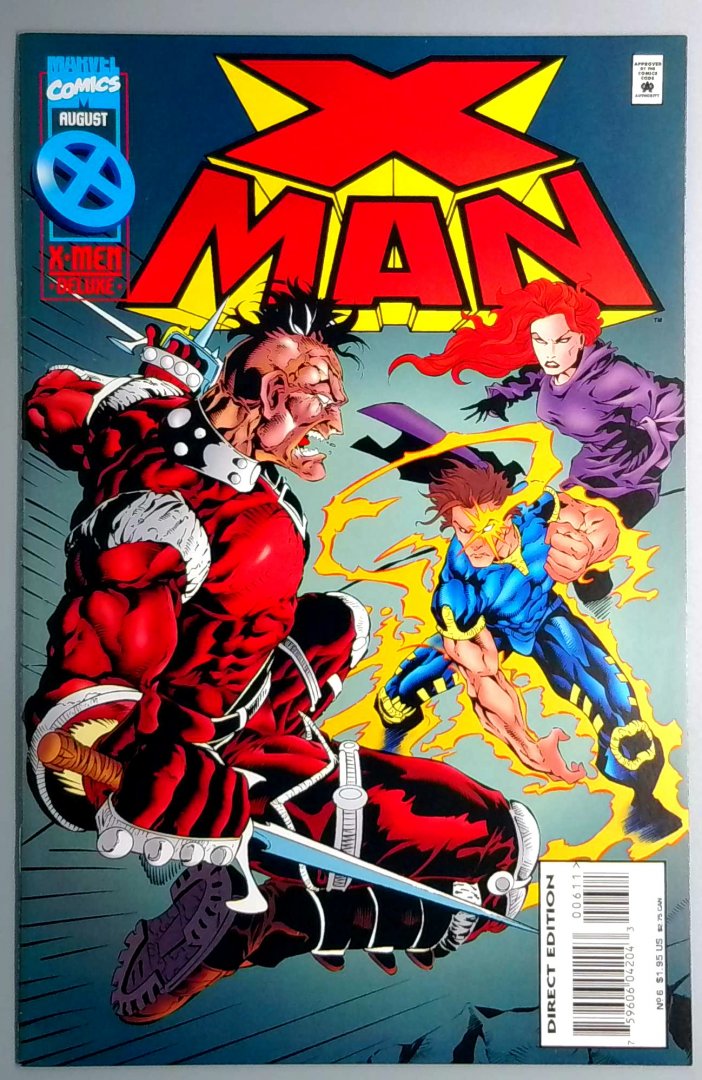 X-Man #6 NM- Marvel 1995