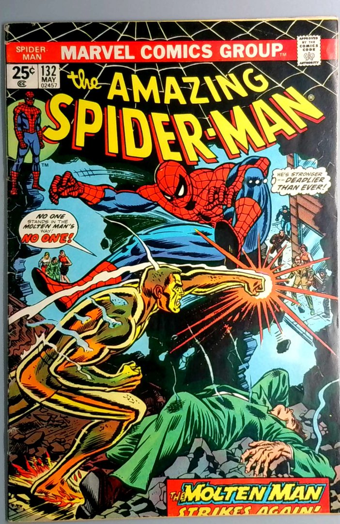 Amazing Spider-Man #132 VG Marvel 1974