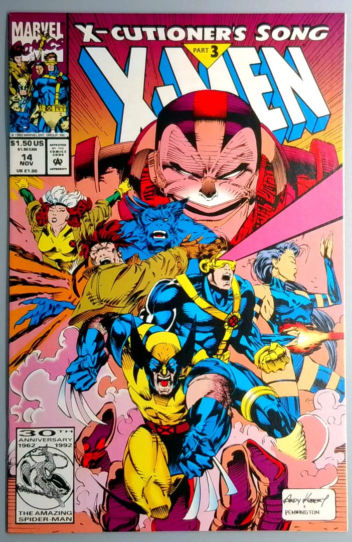 X-Men #14 NM- MARVEL 1992