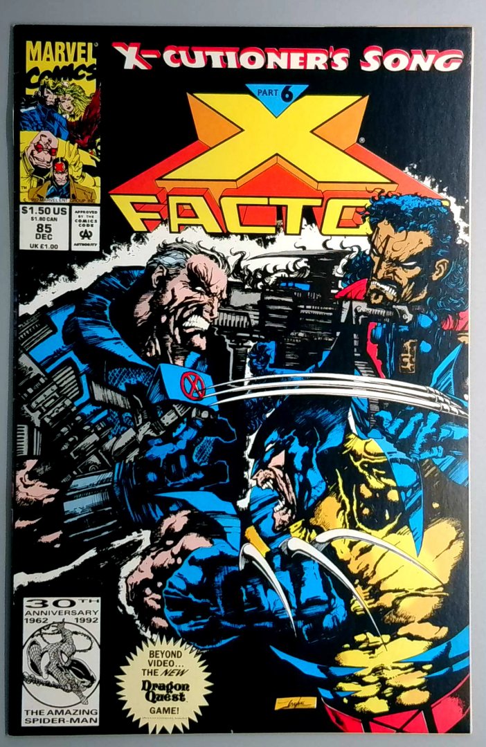 X-Factor #85 VF/NM X-Cutioner's Song Part 6 - Marvel