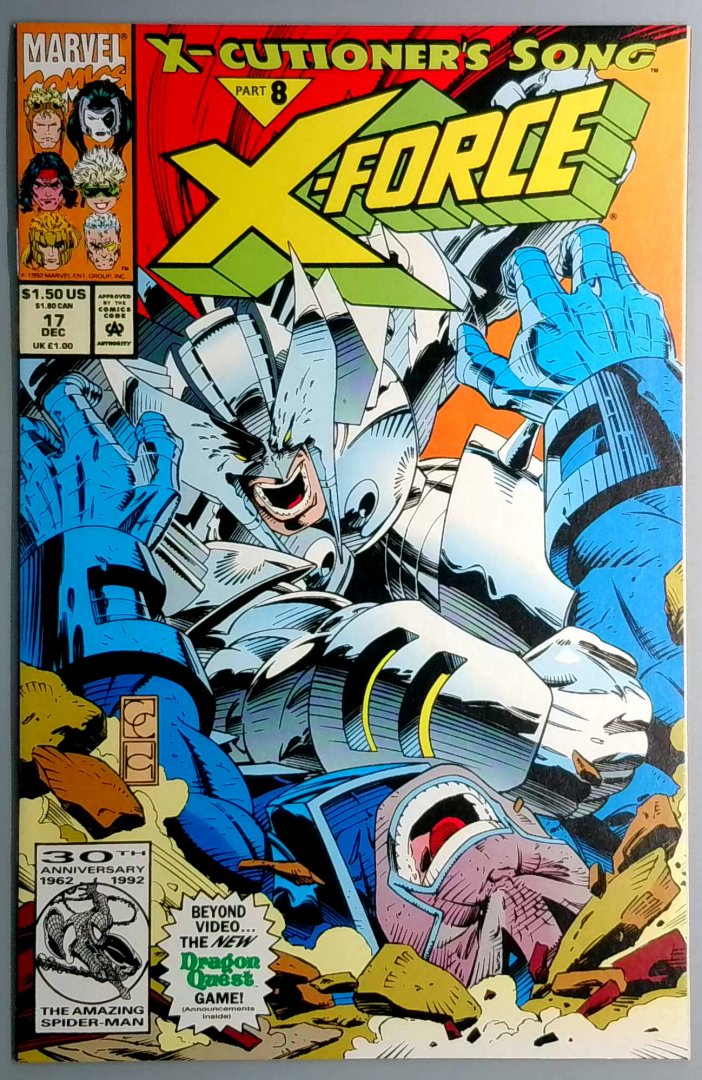 X-Force #17 NM Marvel 1992