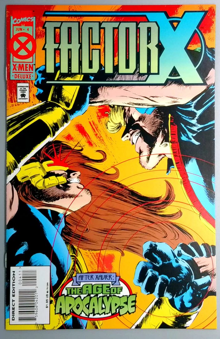 Factor-X #4 NM Marvel 1995