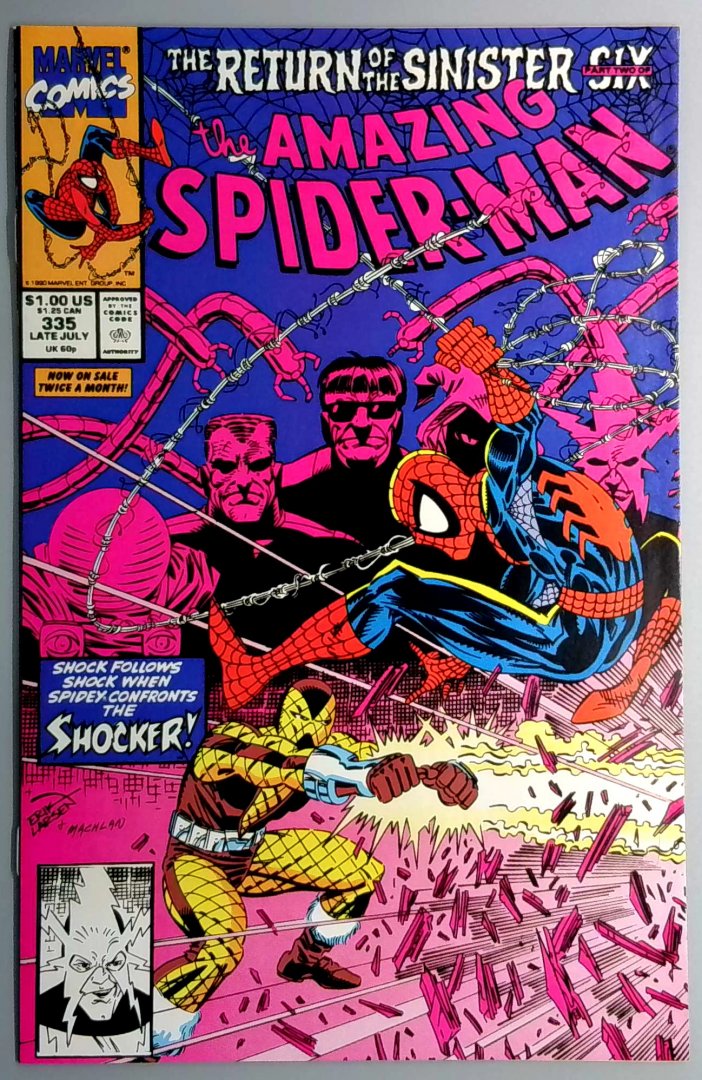 Amazing Spider-Man #335 VF+ Marvel 1990