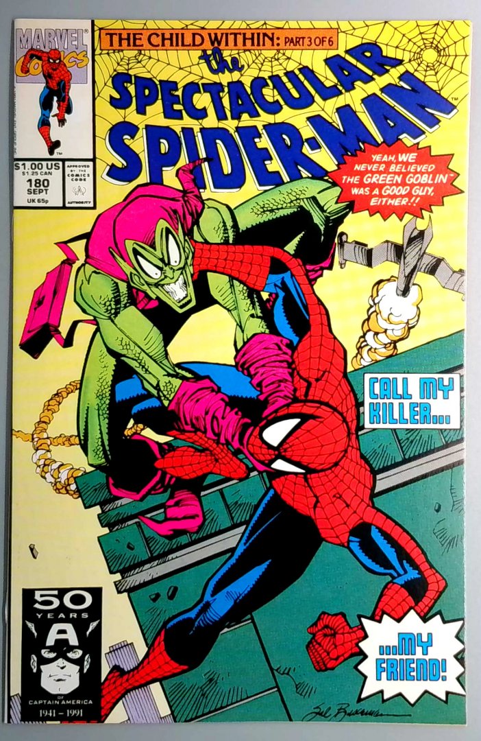 Spectacular Spider-Man #180 NM Marvel 1991