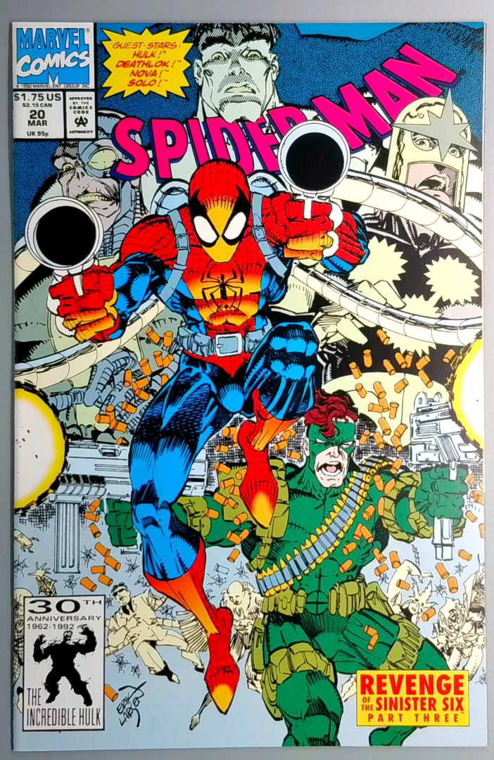 Spider-Man #20 NM Marvel 1992