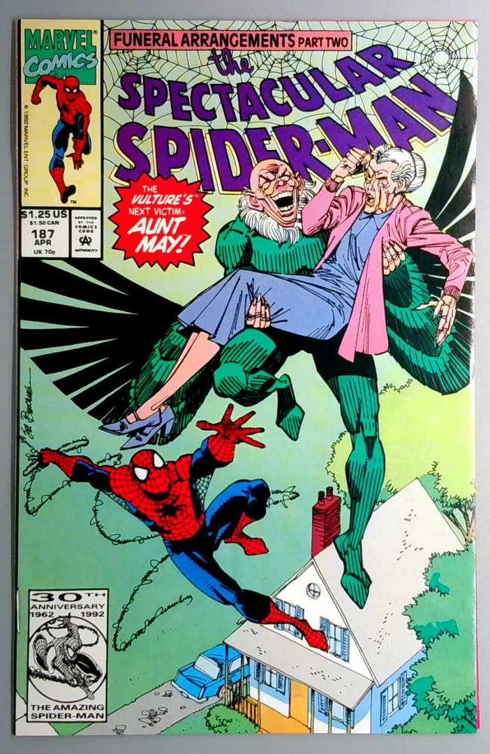 Spectacular Spider-Man #187 VF/NM Marvel 1992