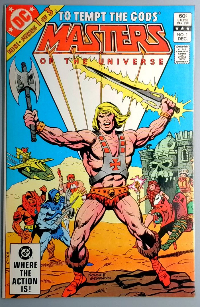 Masters of the Universe #1 NM- DC Comic Books 1983