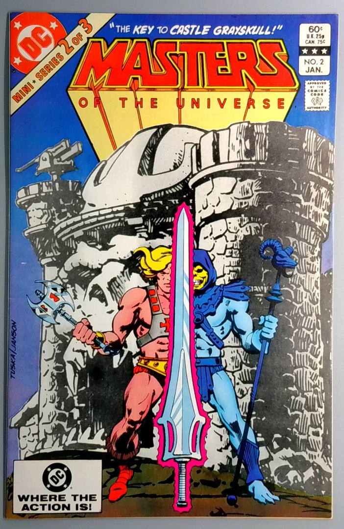Masters of the Universe #2 VF/NM DC 1983