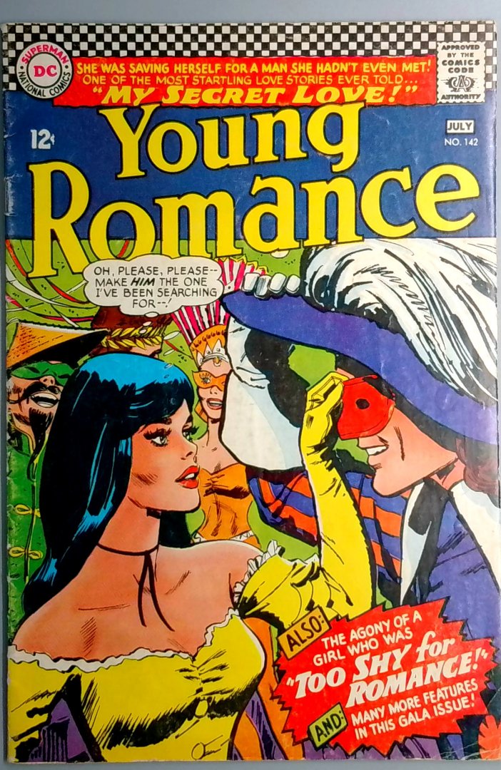 Young Romance #142 VG/FN DC 1966