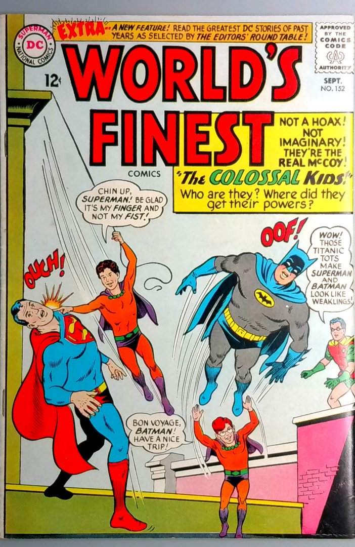 Worlds Finest Comics #152 VF DC 1965