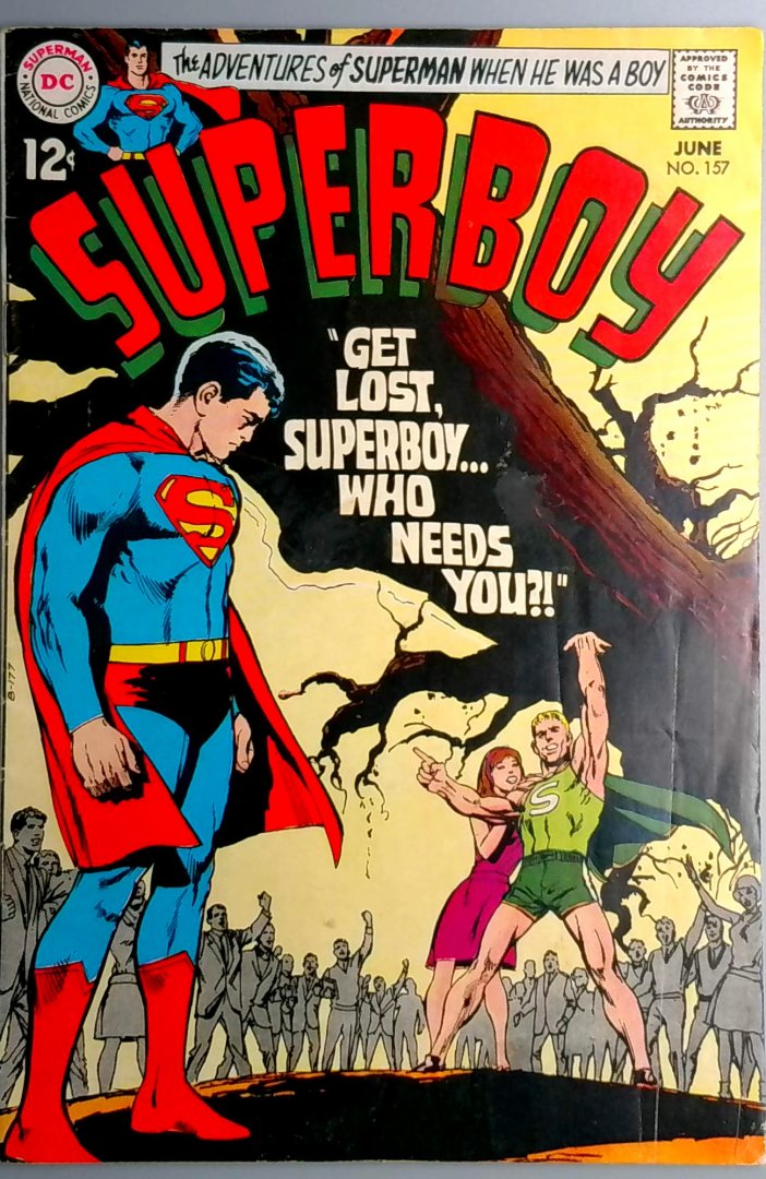 Superboy #157 FN- DC 1969