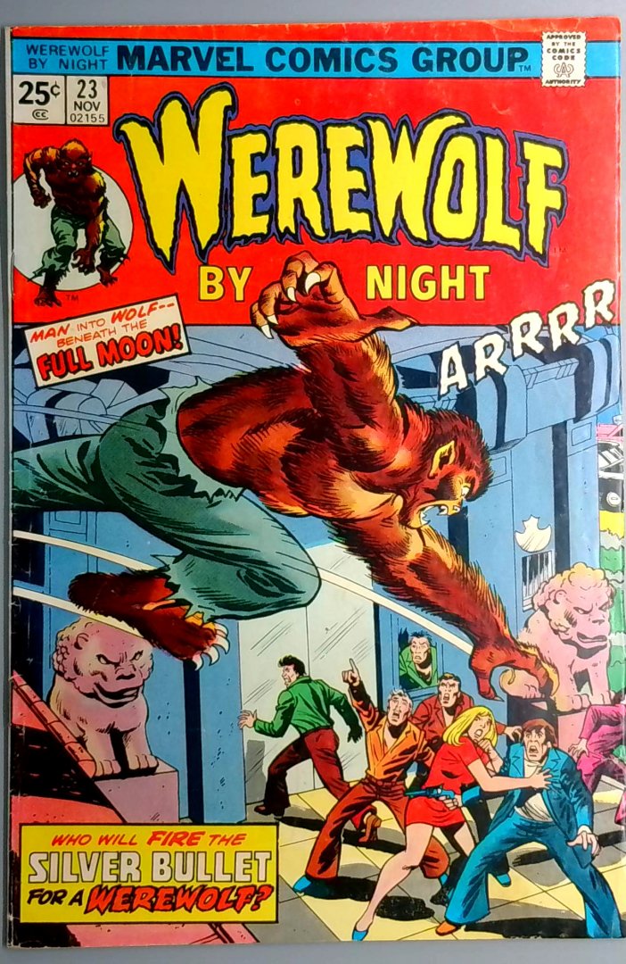 Werewolf by Night #23 VG+ Marvel