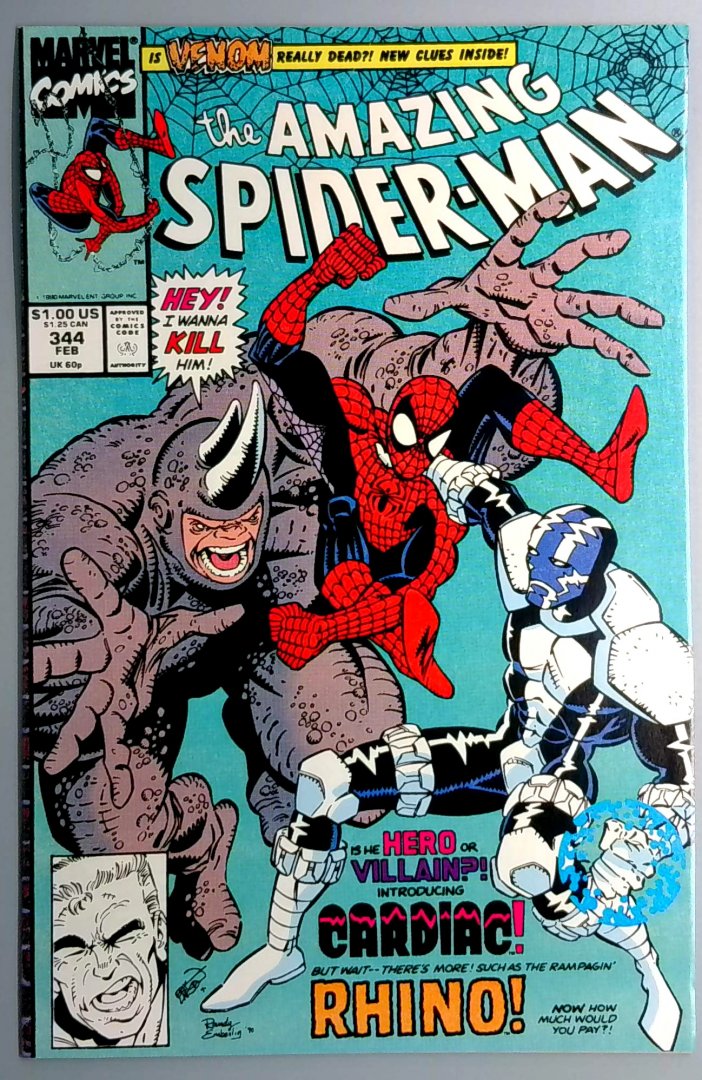 Amazing Spider-Man #344 VF/NM MARVEL 1991