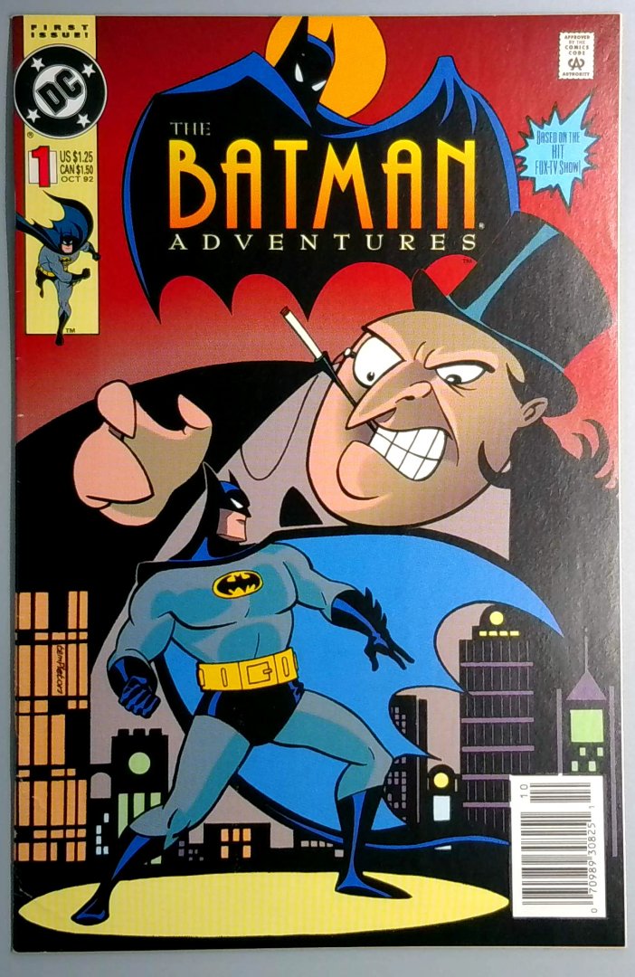 Batman Adventures #1 Cartoon Tie-In Newsstand Edition DC 1992